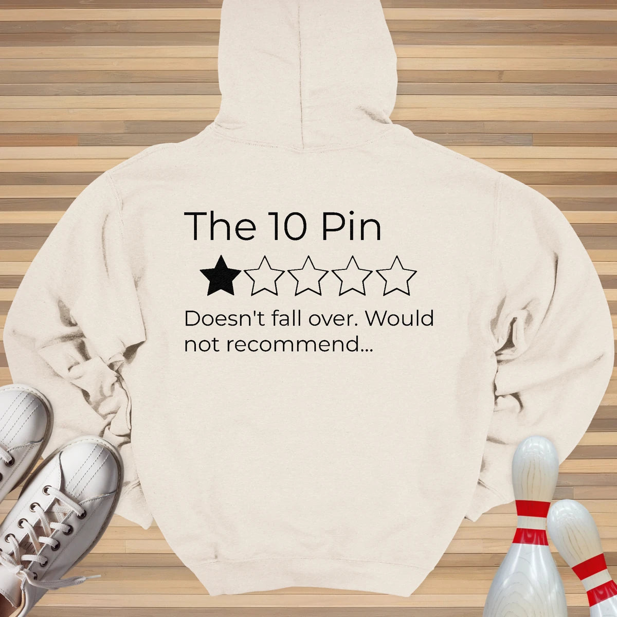 10 Pin 1 Star Hoodie