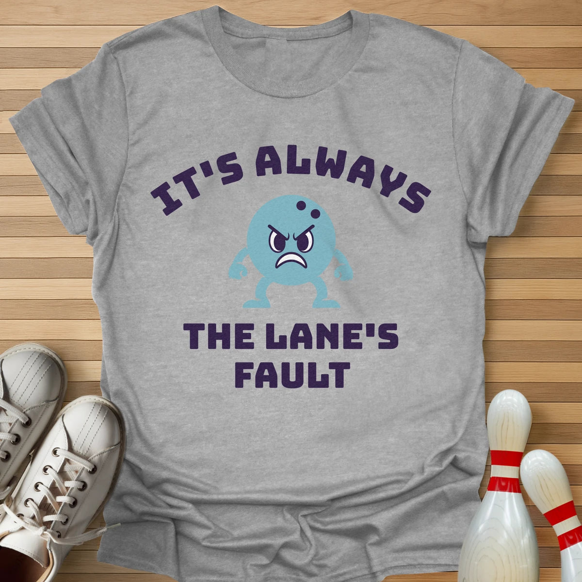 Lane Conditions Cartoon T-Shirt