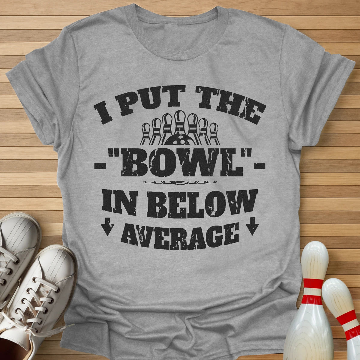Bowl In Below Average T-Shirt