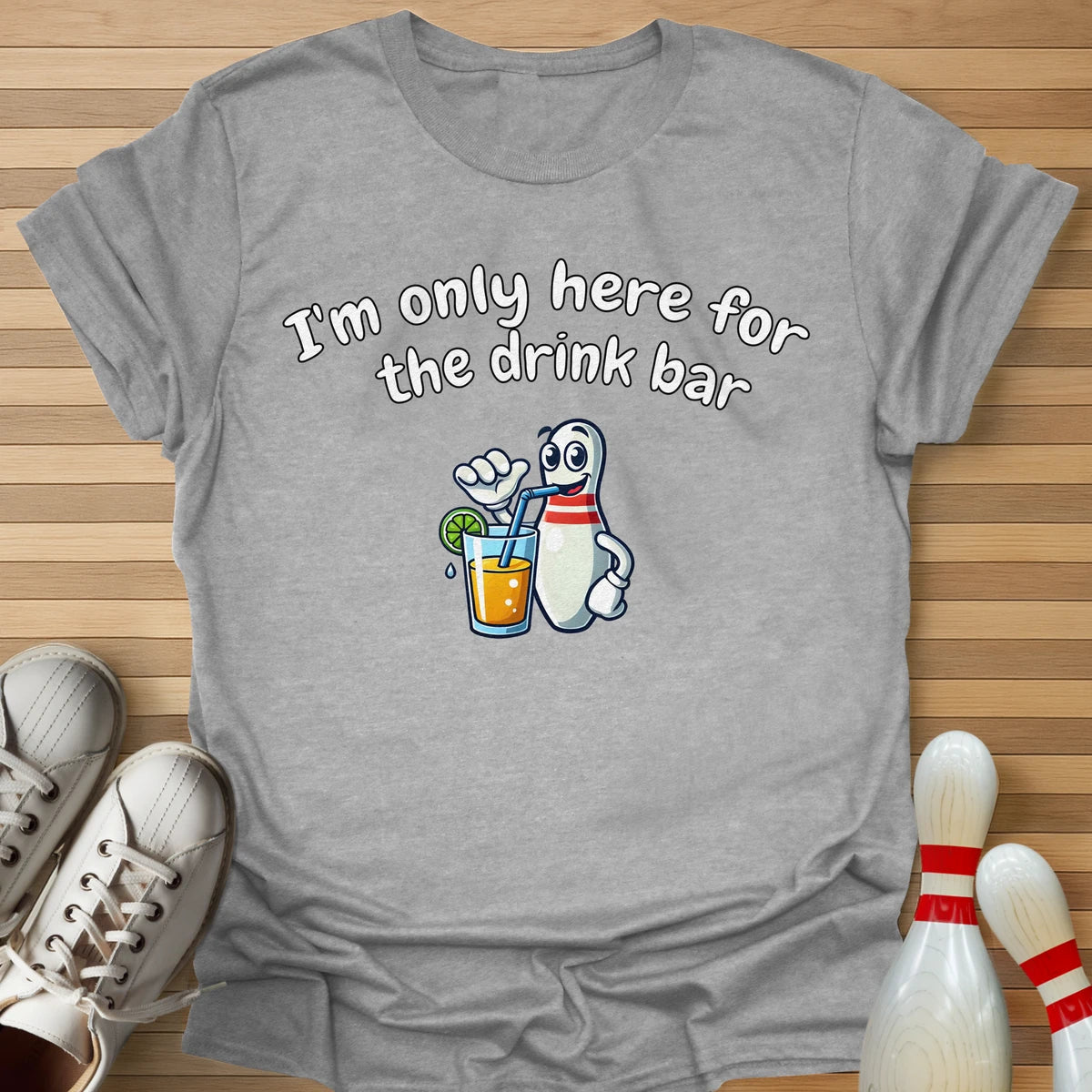 Drink Bar Pin T-Shirt