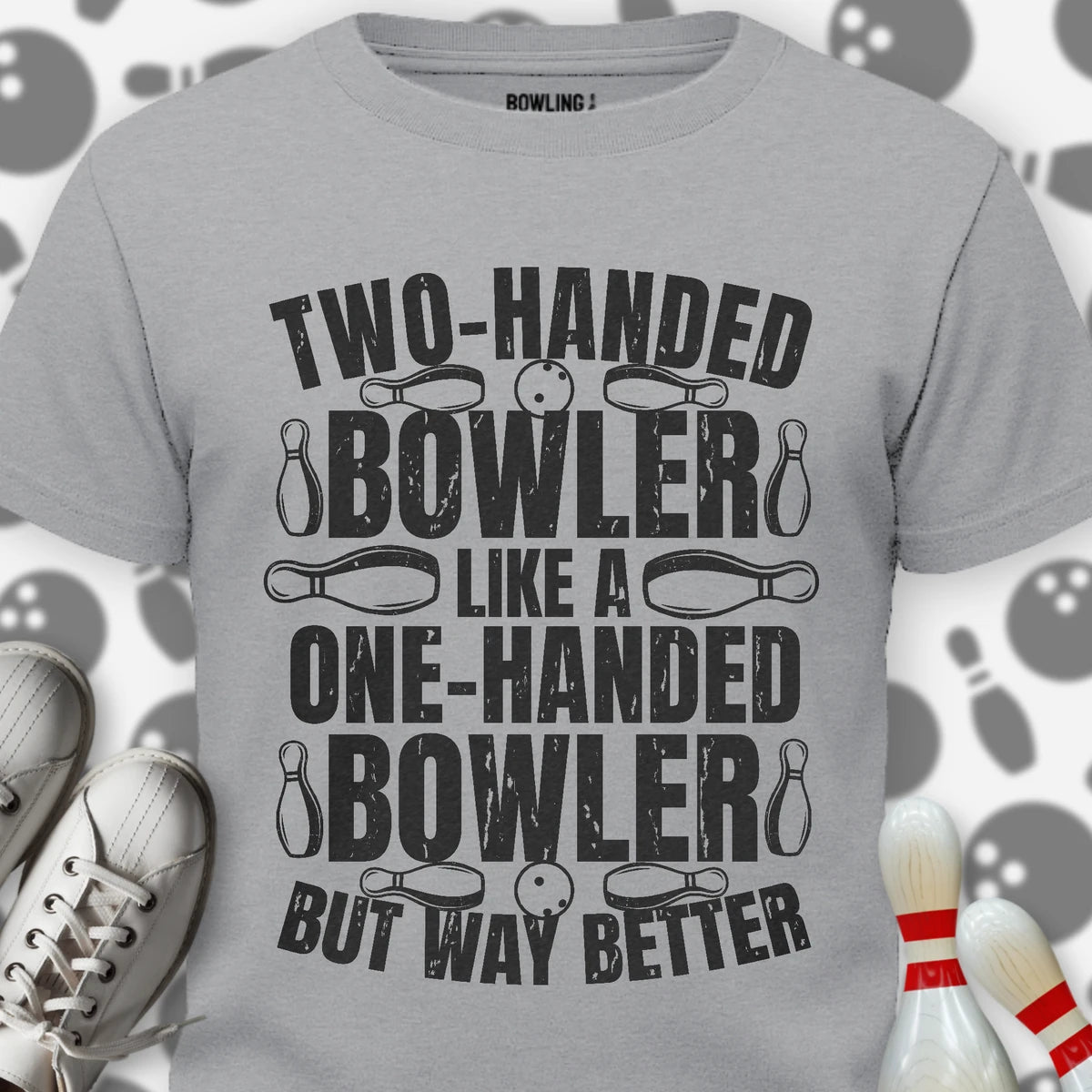 Two Handed Bowler T-Shirt
