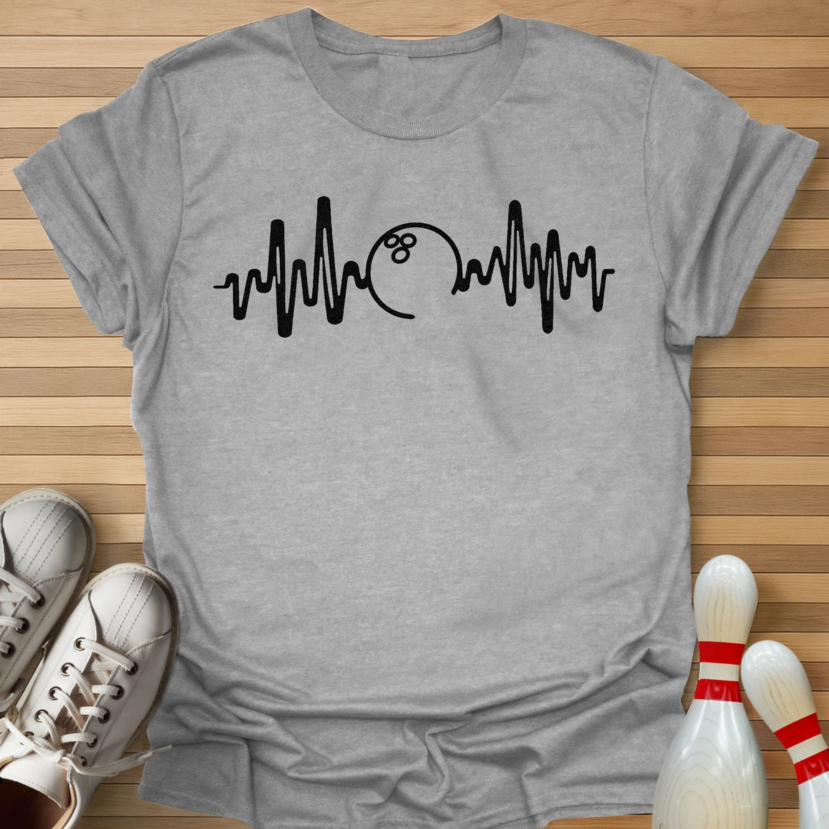 Bowling Heartbeat T-Shirt