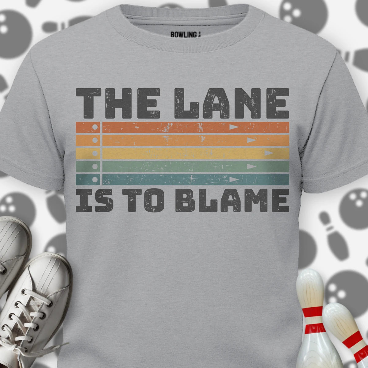 Lane Blame Retro Sunrise T-Shirt