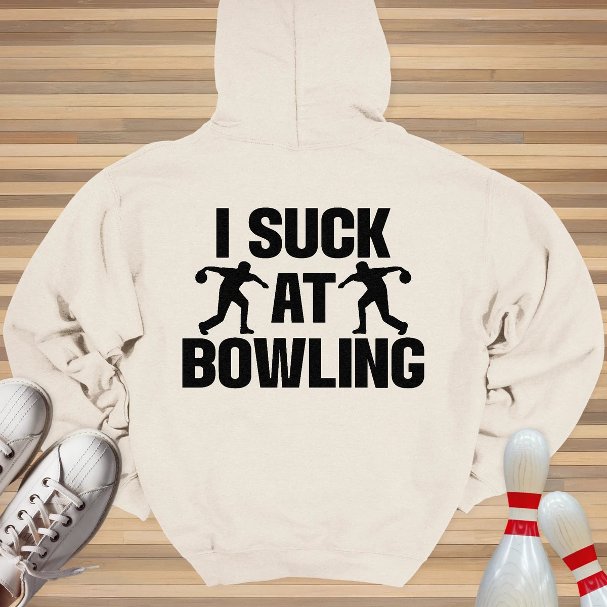I Suck At Bowling Hoodie