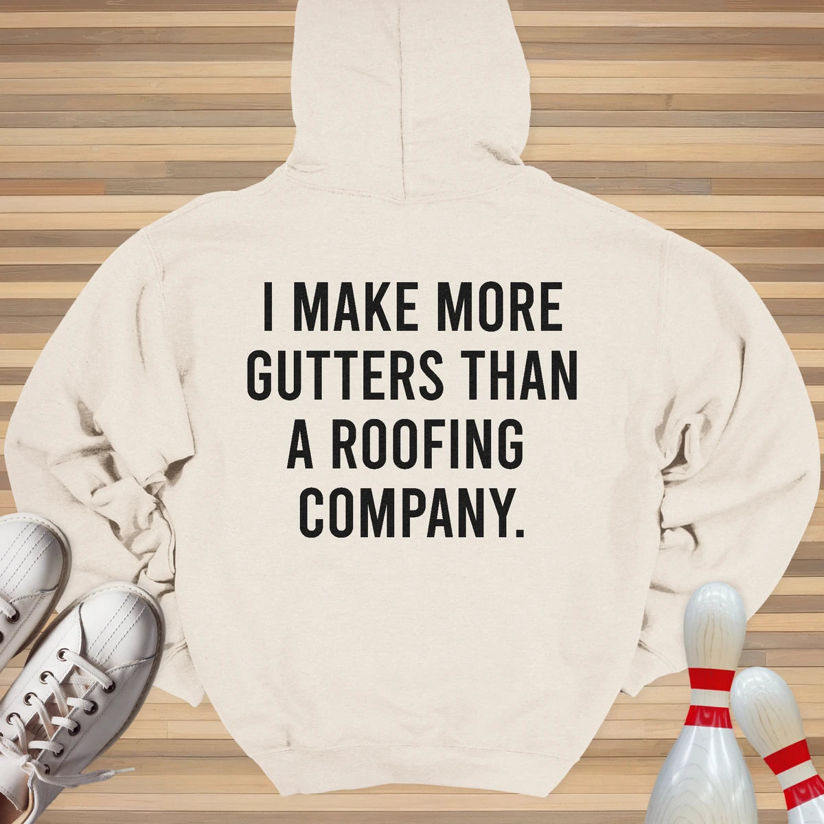 More Gutters Hoodie