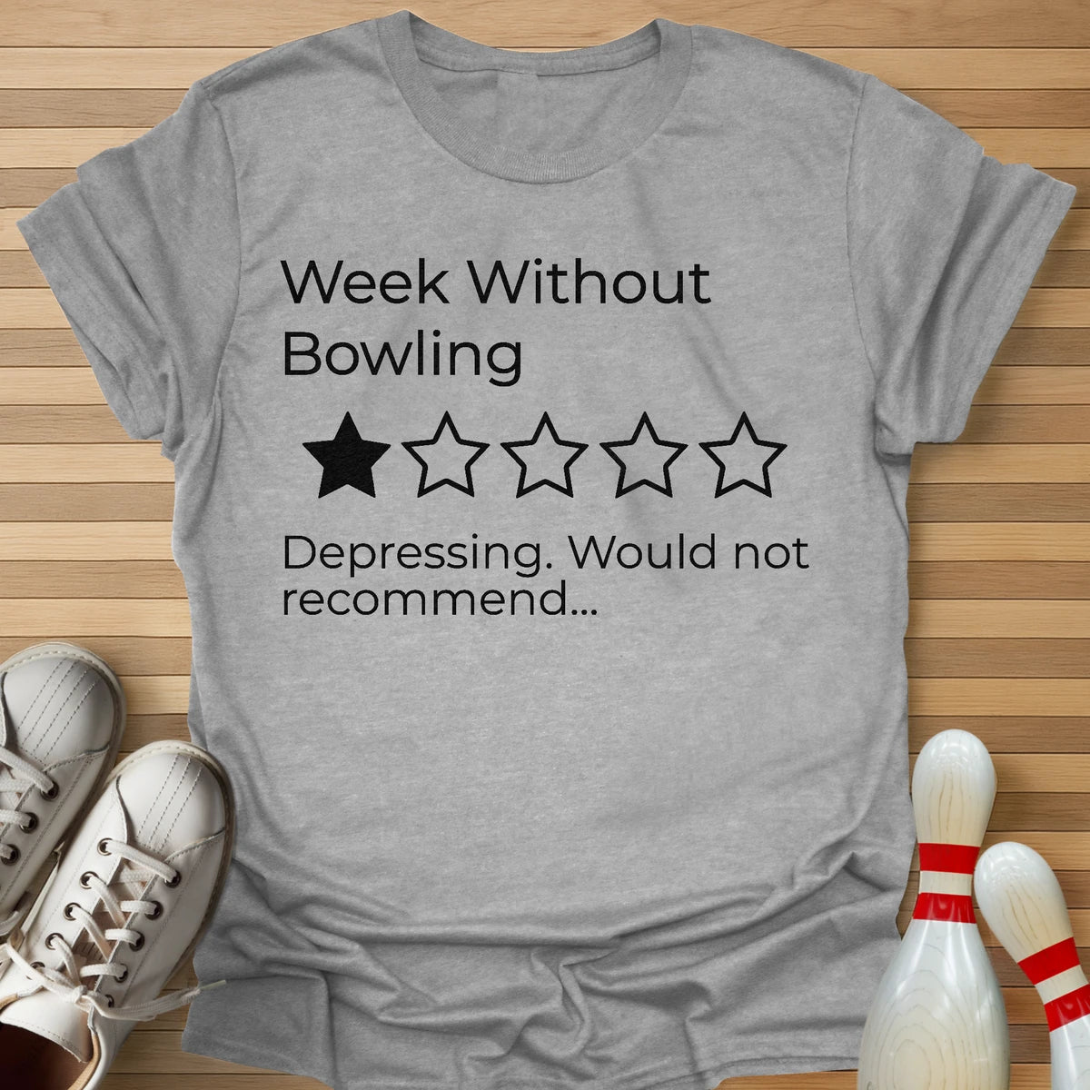 Bowlingless Review T-Shirt