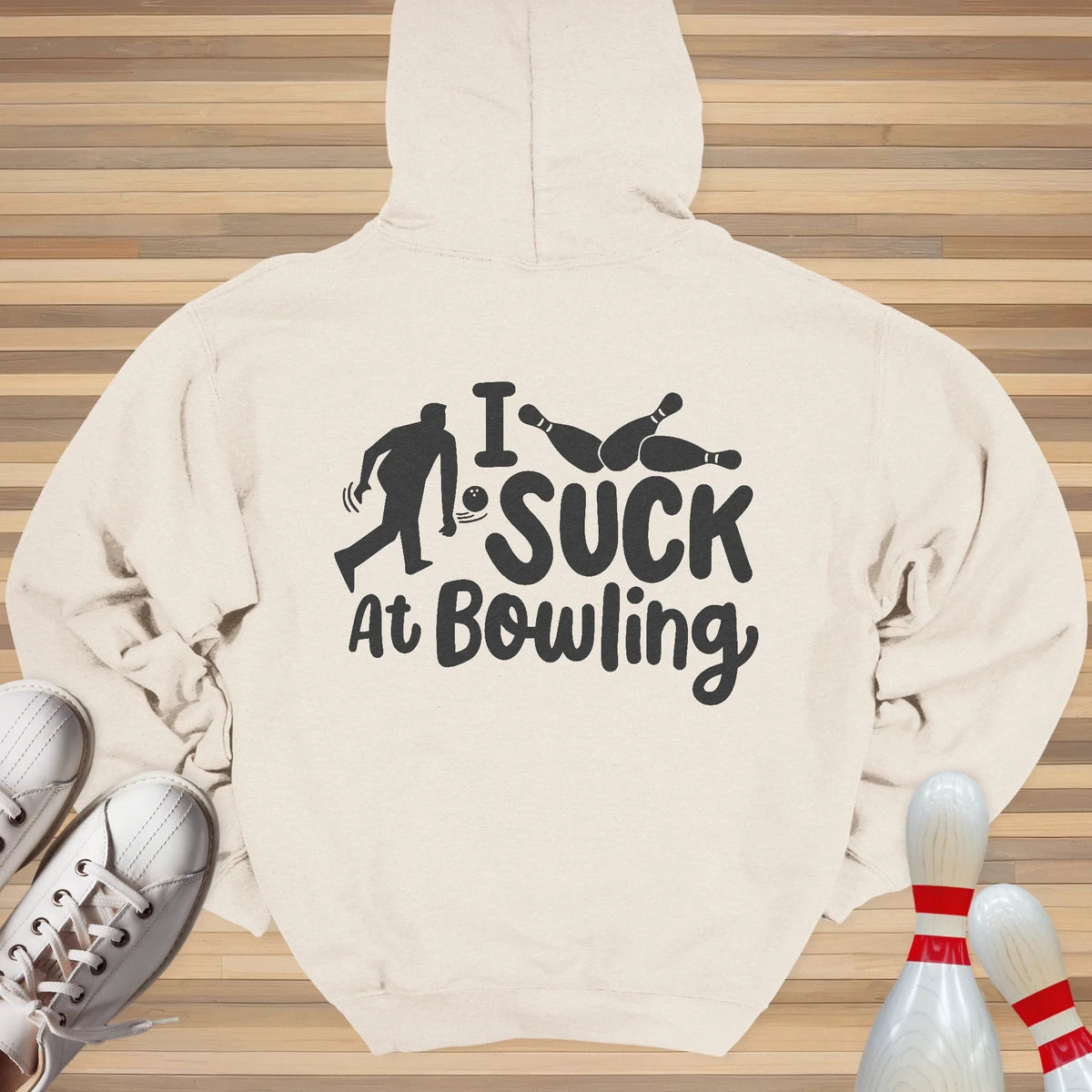 Suck At Bowling Hoodie