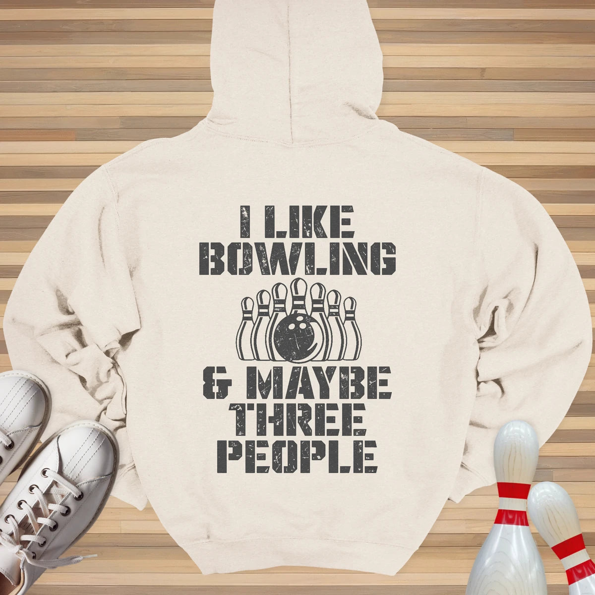 Maybe Three People Hoodie