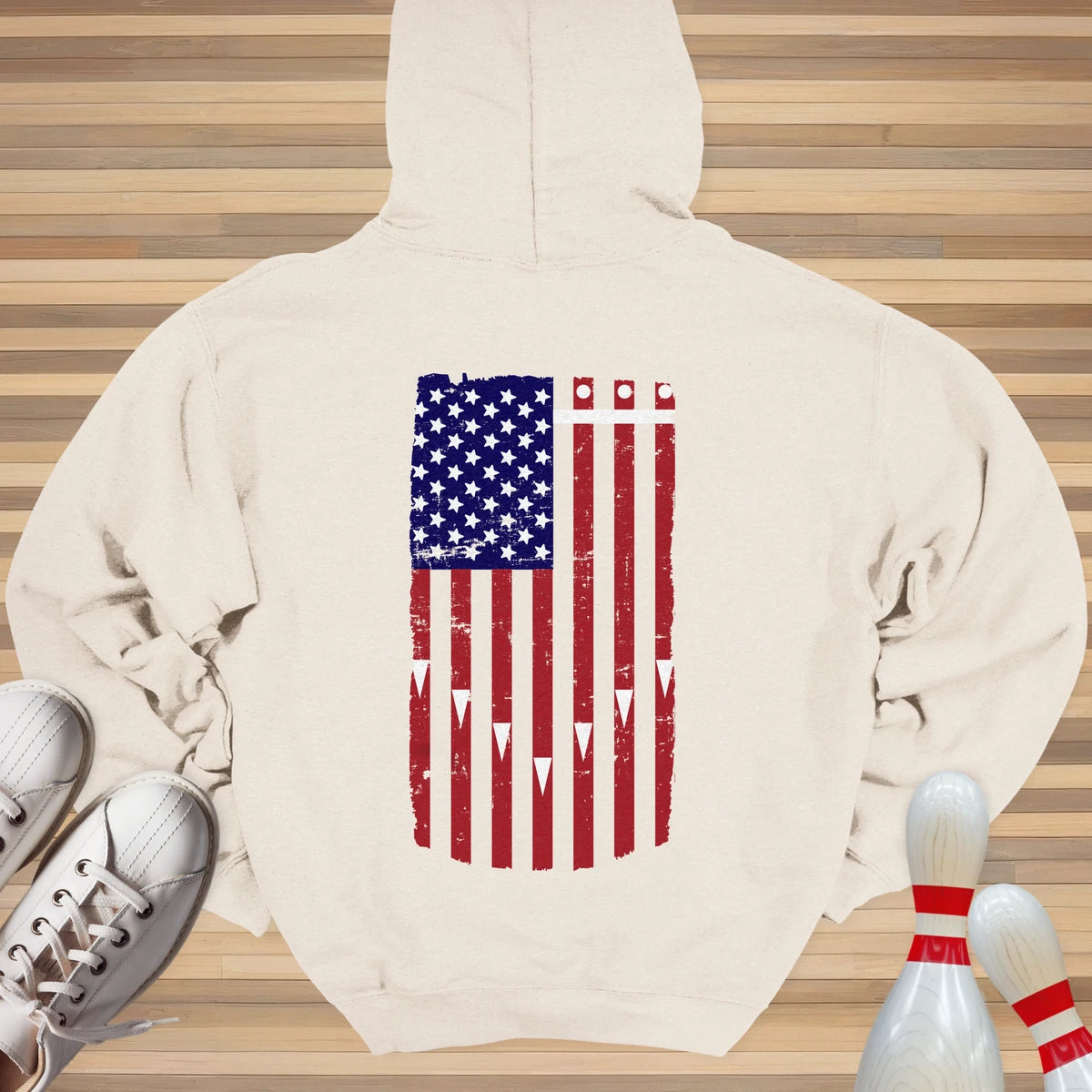 Lane Flag Hoodie