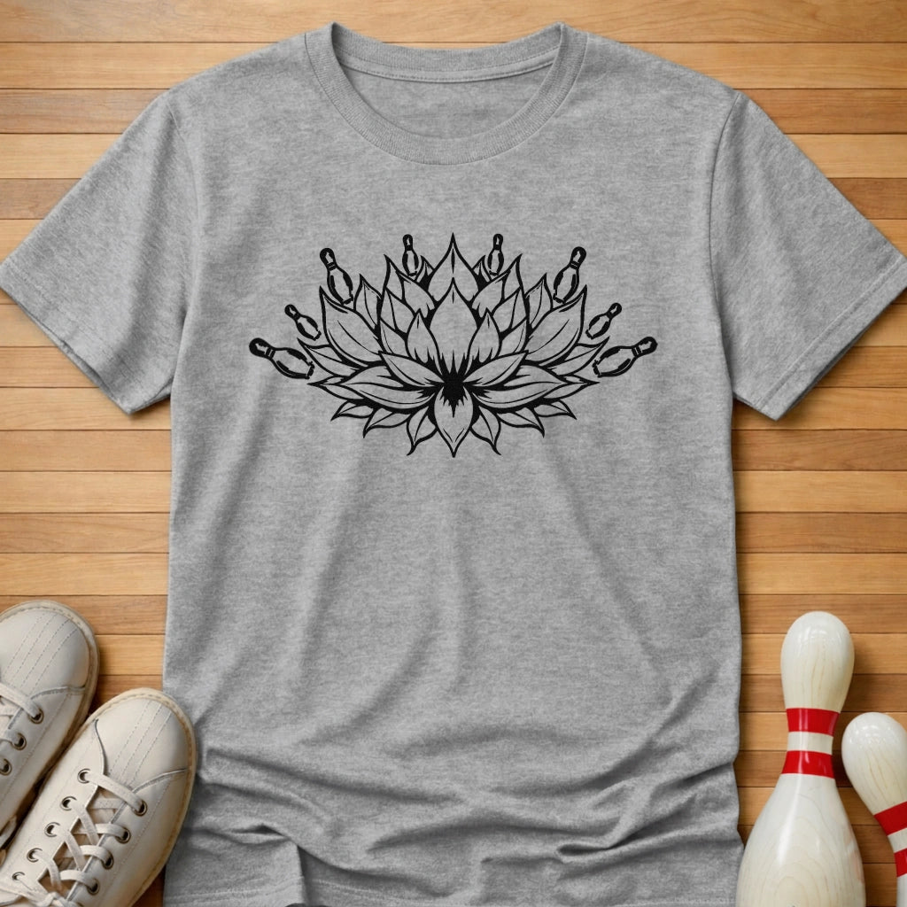 Bowling Mandala Lotus T-Shirt