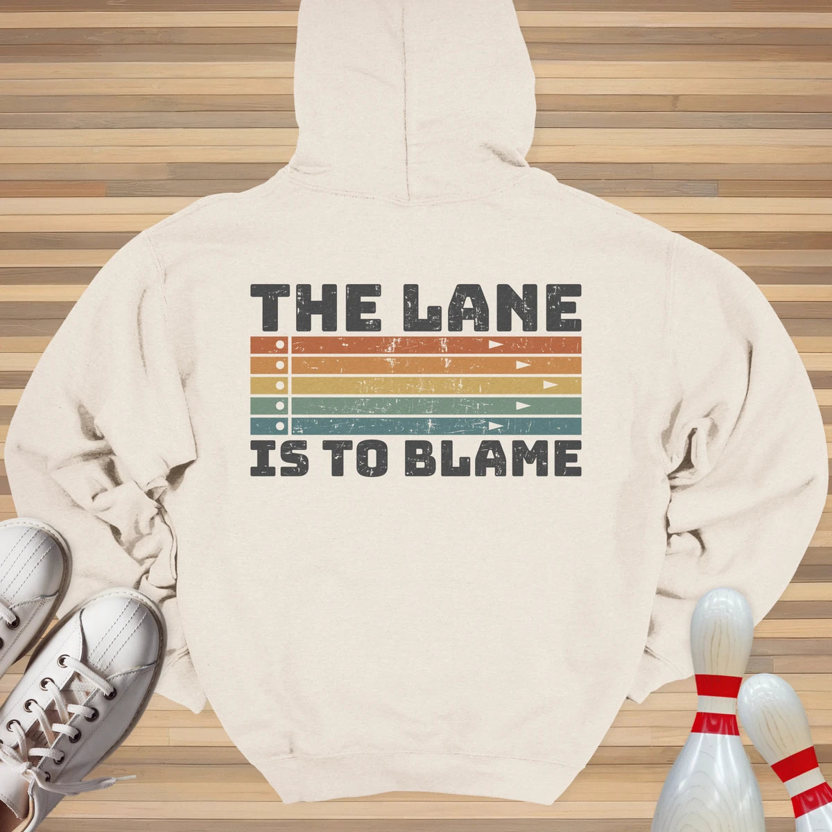 Lane Blame Retro Sunrise Hoodie