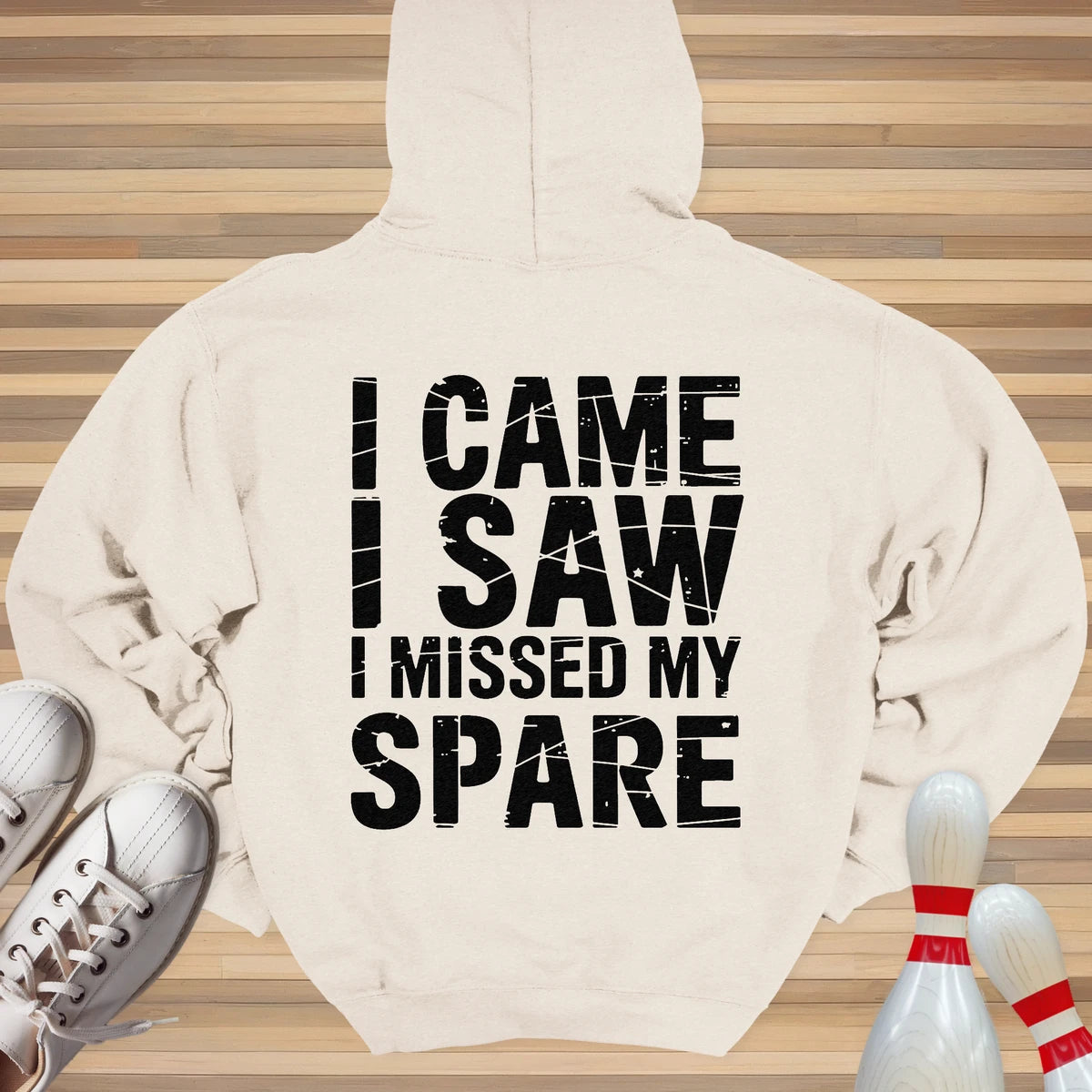 Came Saw Missed Spare Hoodie