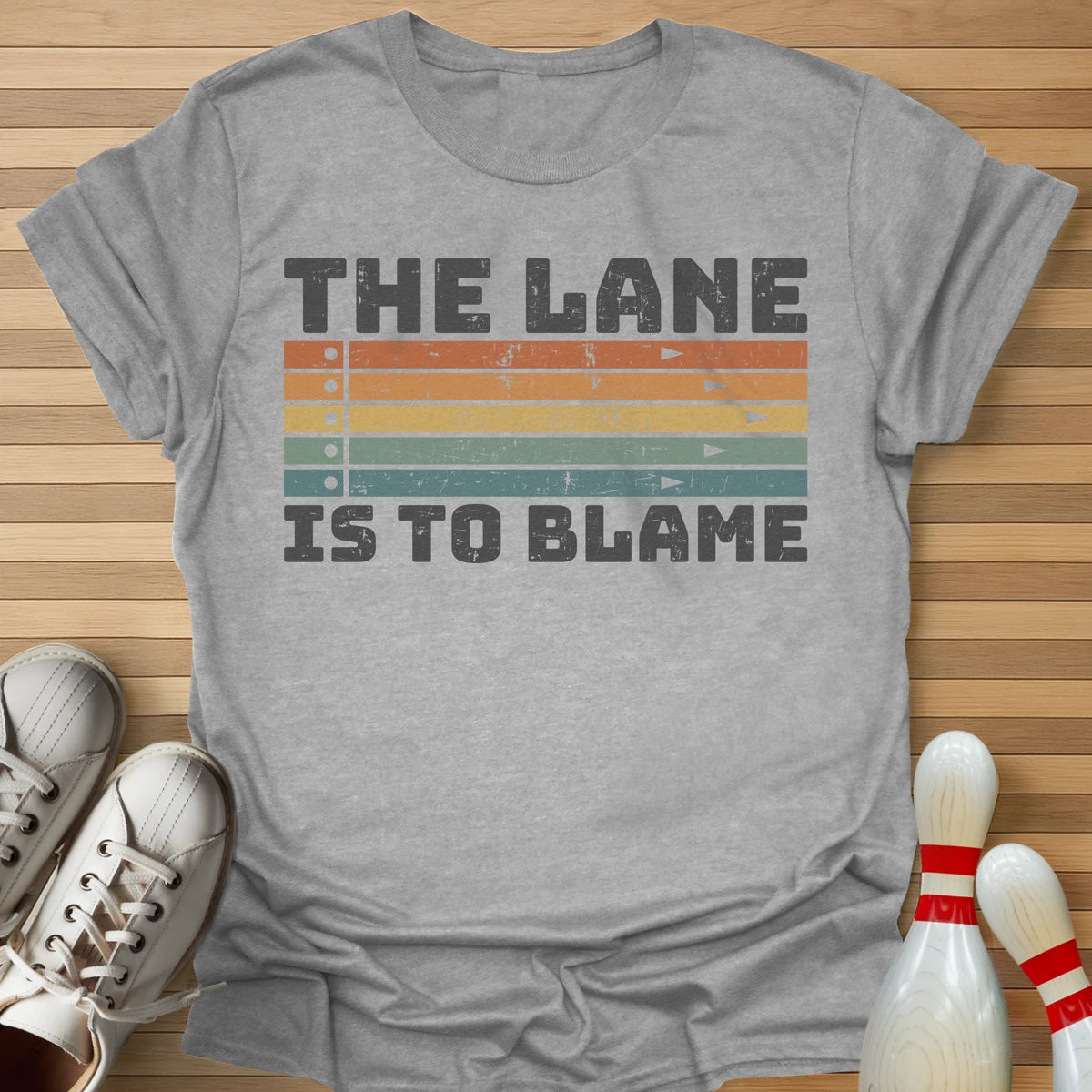 Lane Blame Retro Sunrise T-Shirt