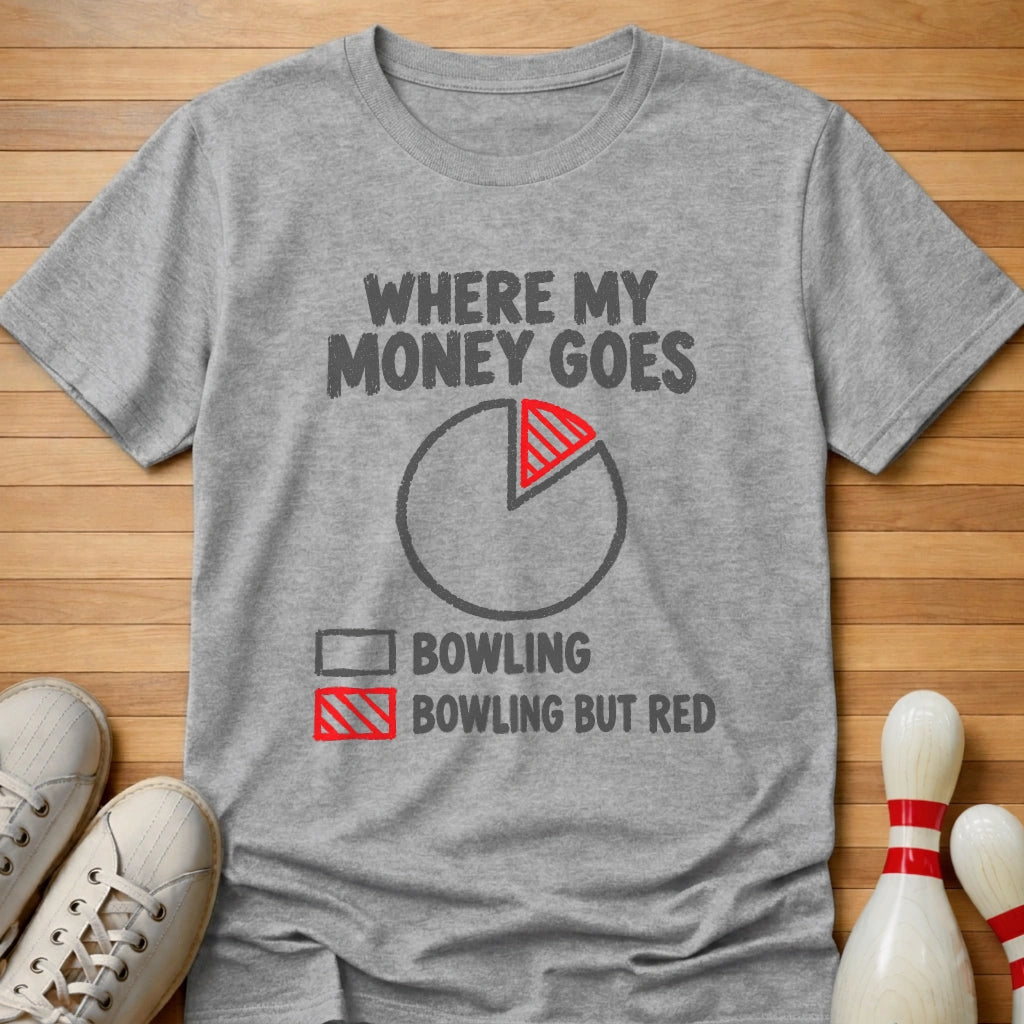 Bowling But Red T-Shirt