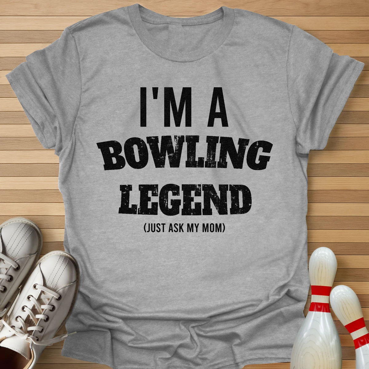 Mom's Bowling Legend T-Shirt