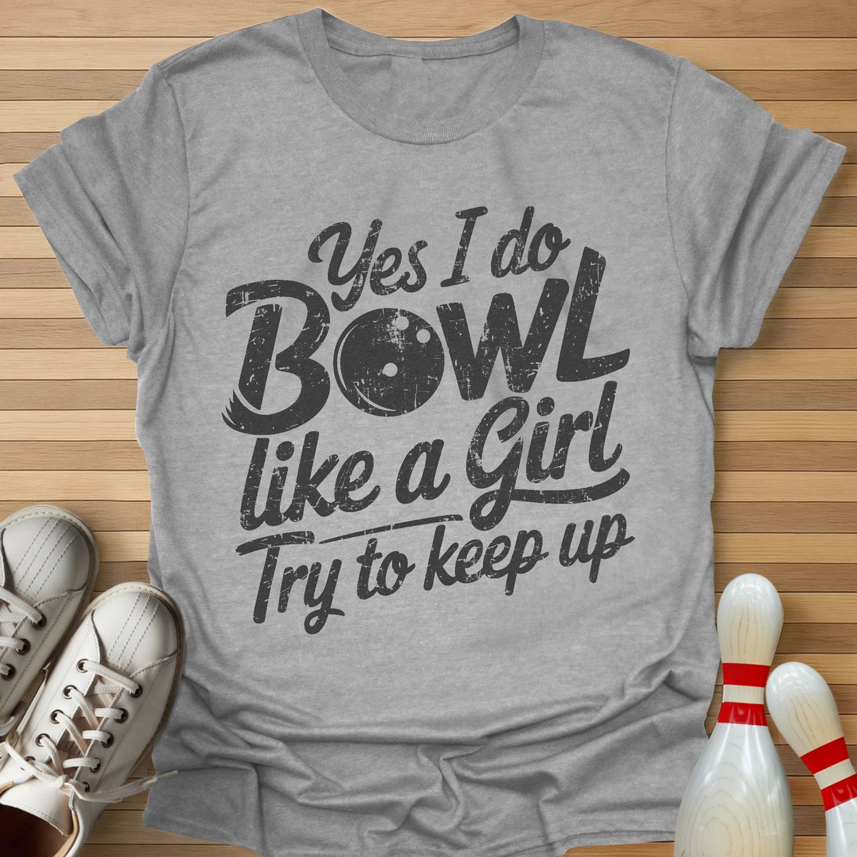 Bowl Like A Girl T-Shirt