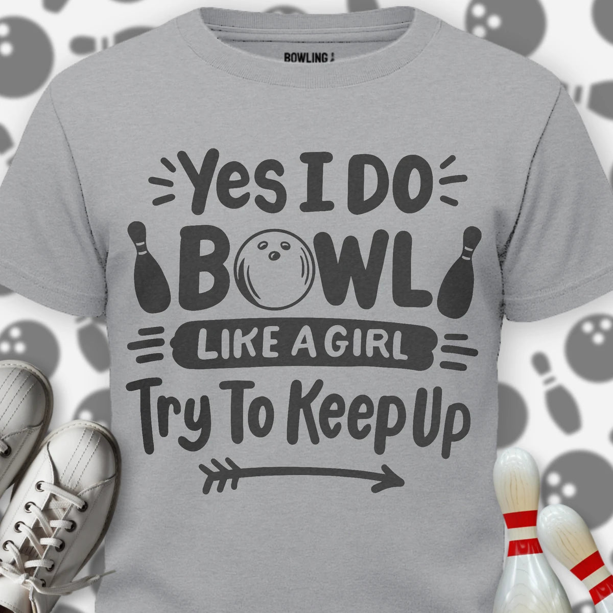 Girl Power Bowling T-Shirt