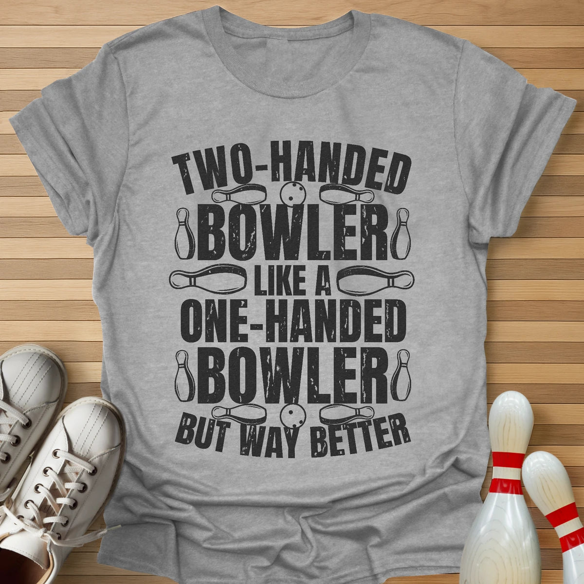 Two Handed Bowler T-Shirt