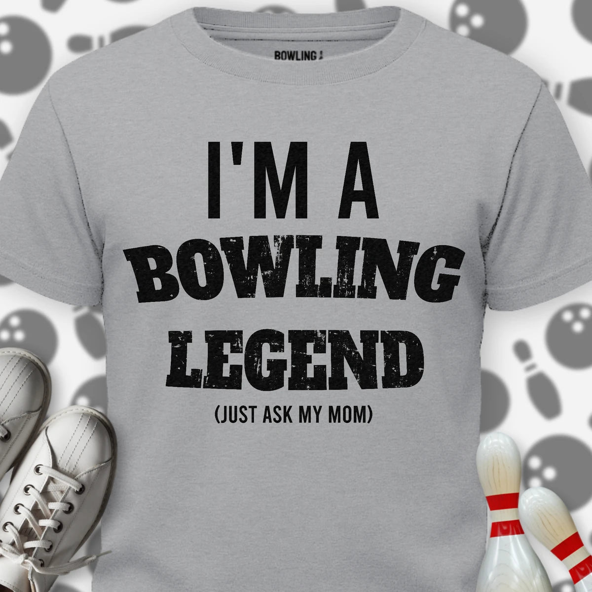 Mom's Bowling Legend T-Shirt