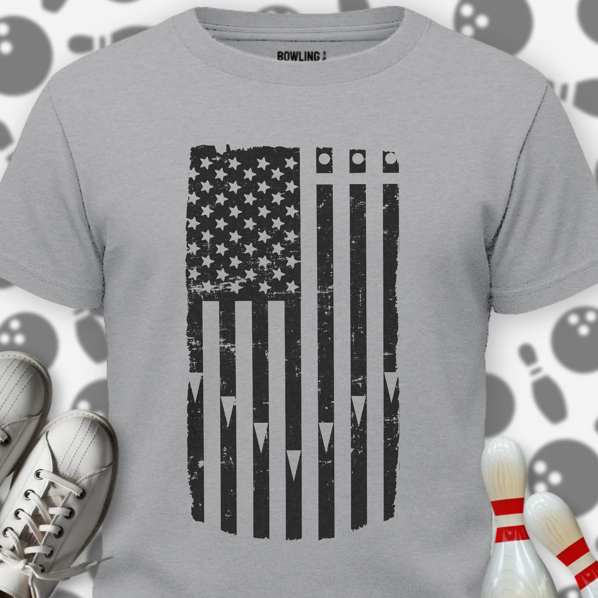 Lane Flag White T-Shirt
