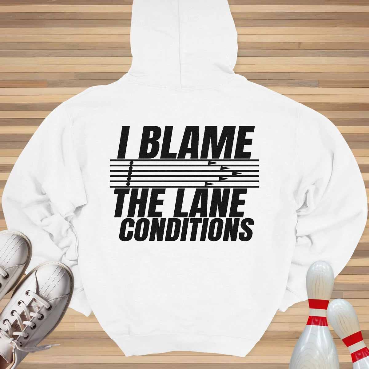 Blame Lane Conditions Hoodie