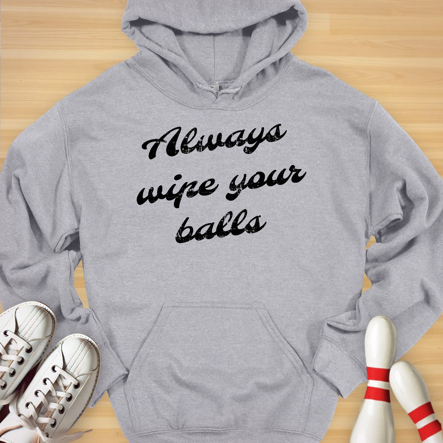 Always Wipe Retro Hoodie