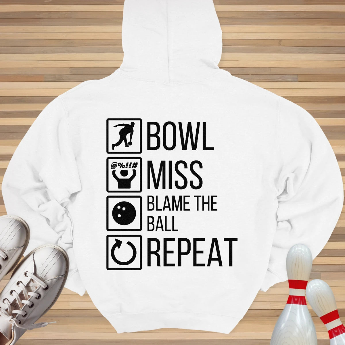 Blame The Ball Repeat Hoodie