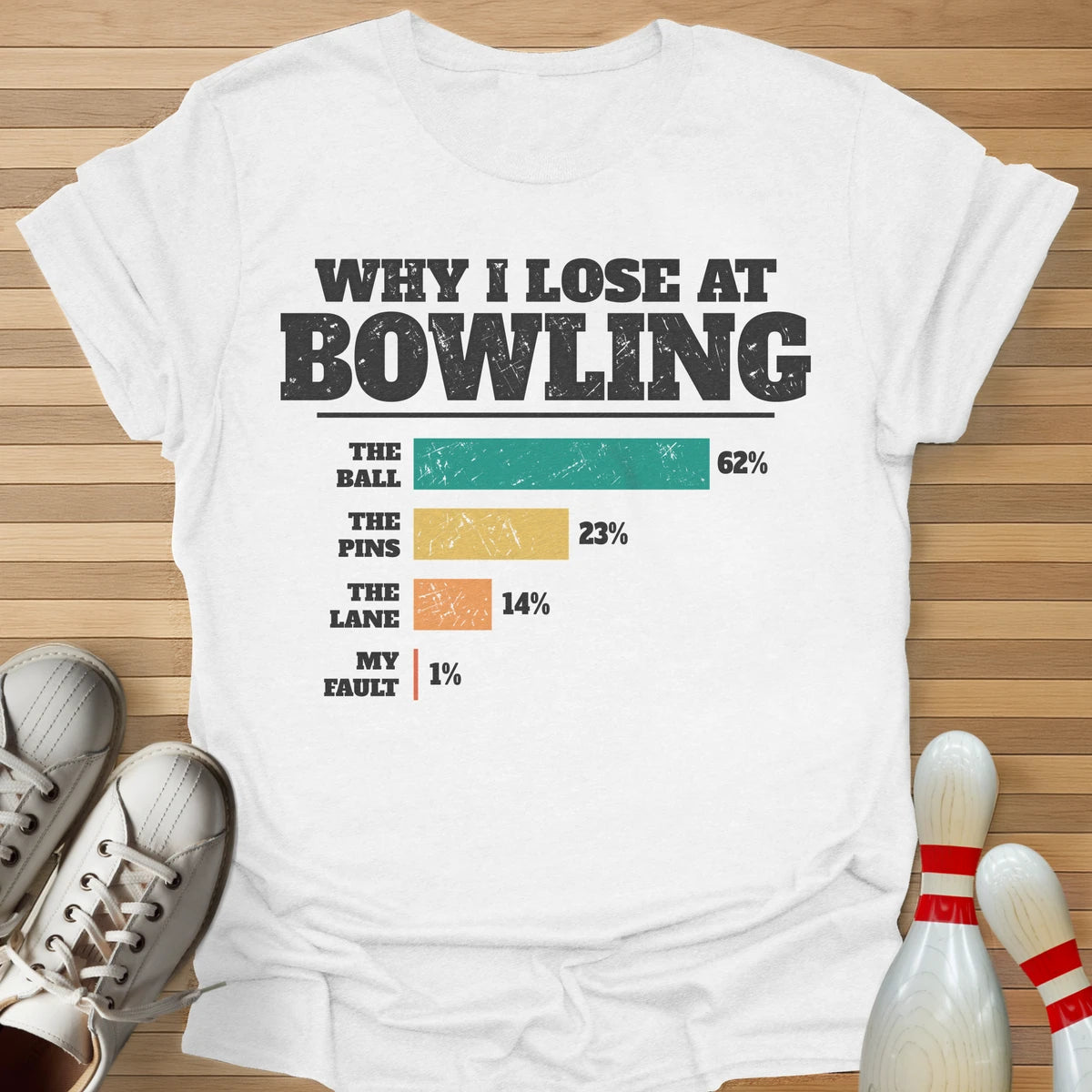 Why I Lose Chart T-Shirt