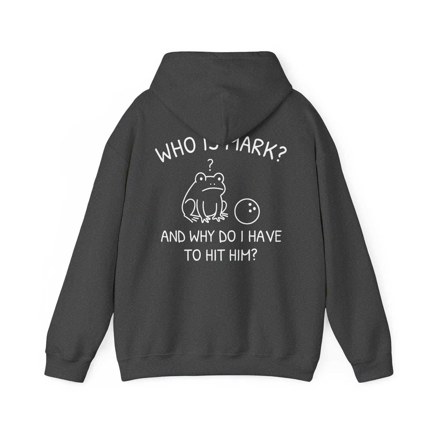 Who Is Mark Cartoon Hoodie