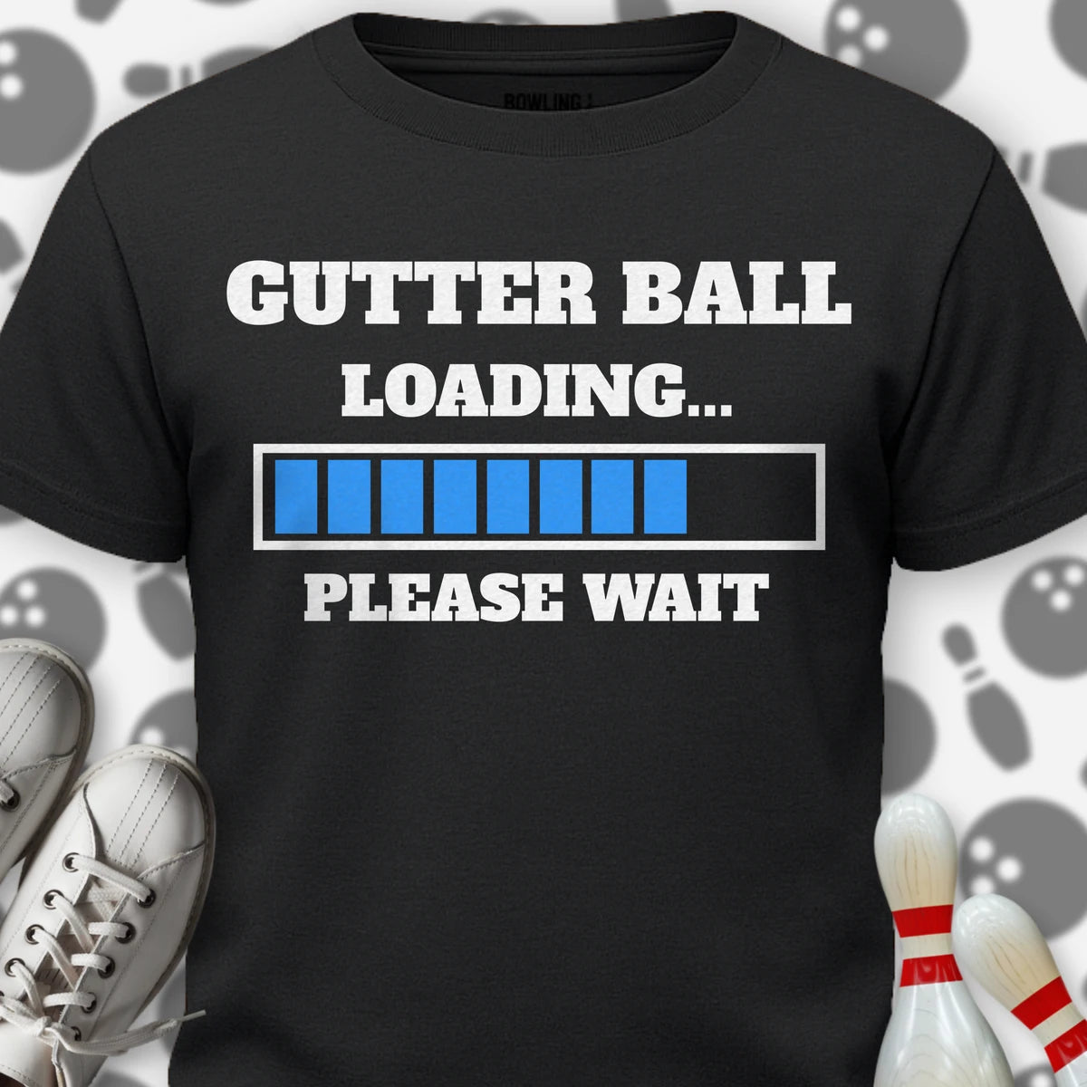 Gutter Ball Loading T-Shirt