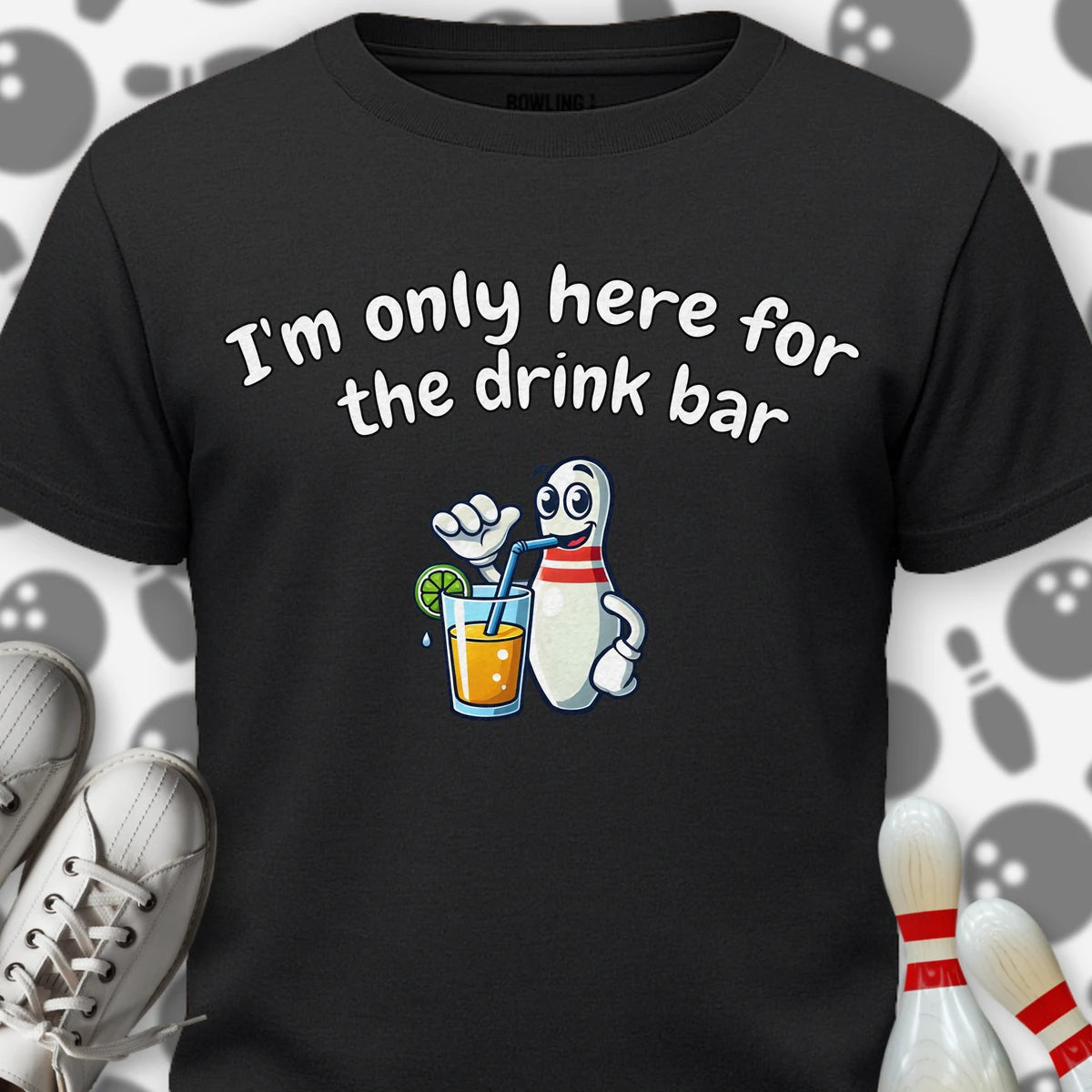 Drink Bar Pin T-Shirt