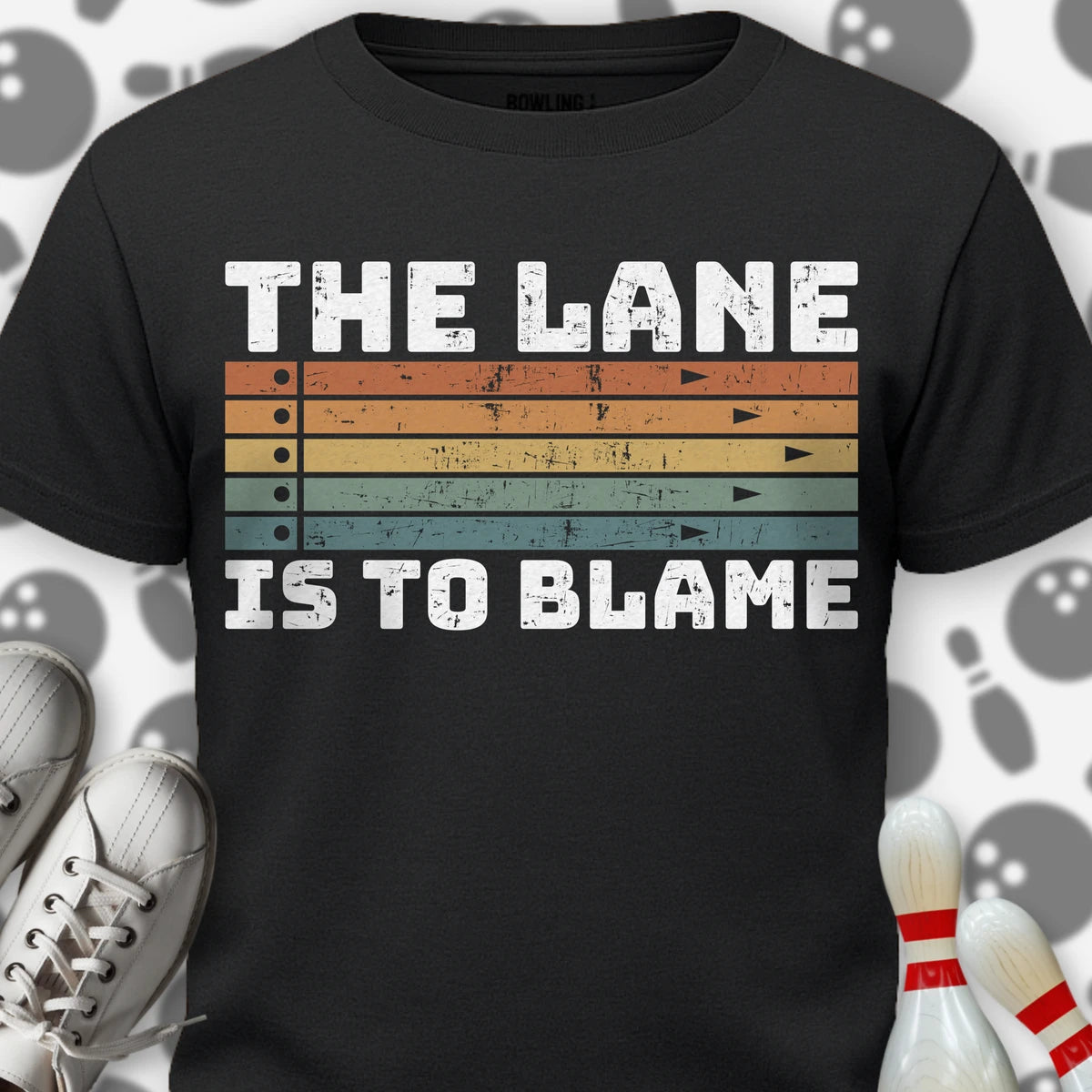 Lane Blame Retro Sunrise T-Shirt