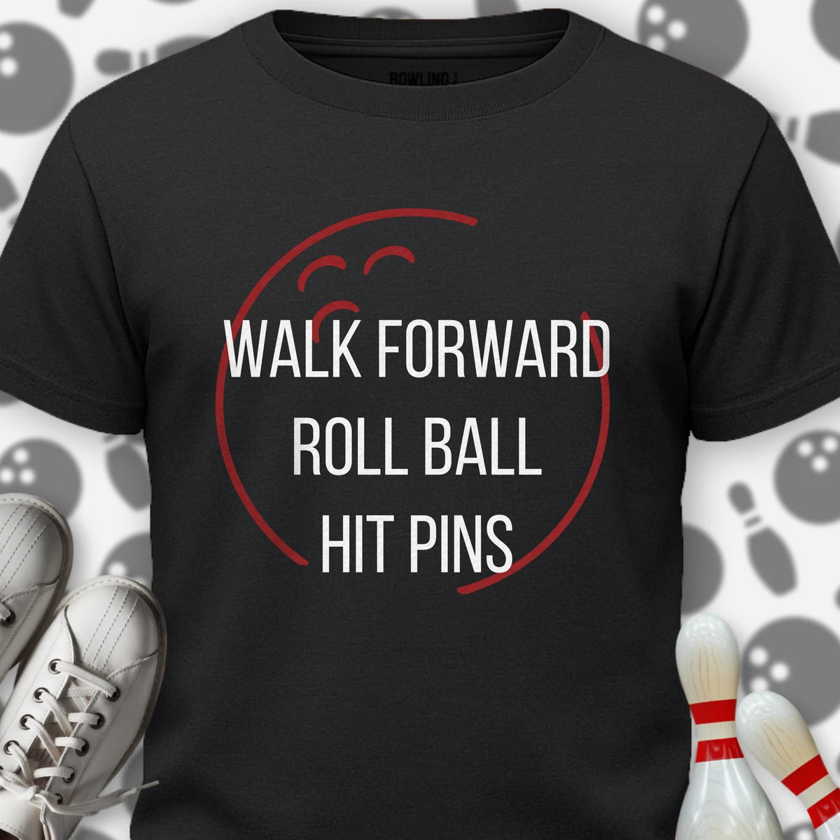 Roll Ball Hit Pins T-Shirt