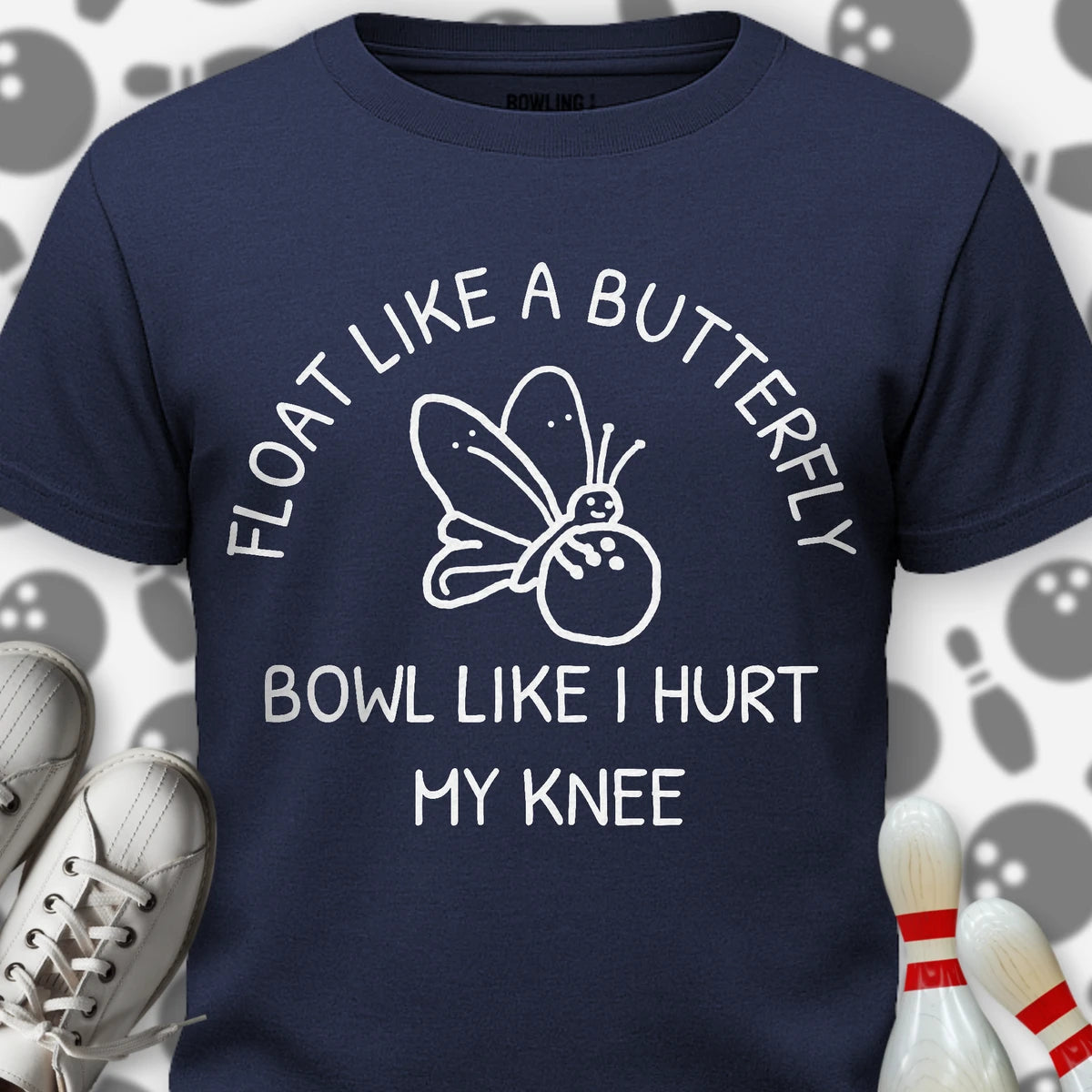Like I Hurt My Knee Cartoon T-Shirt