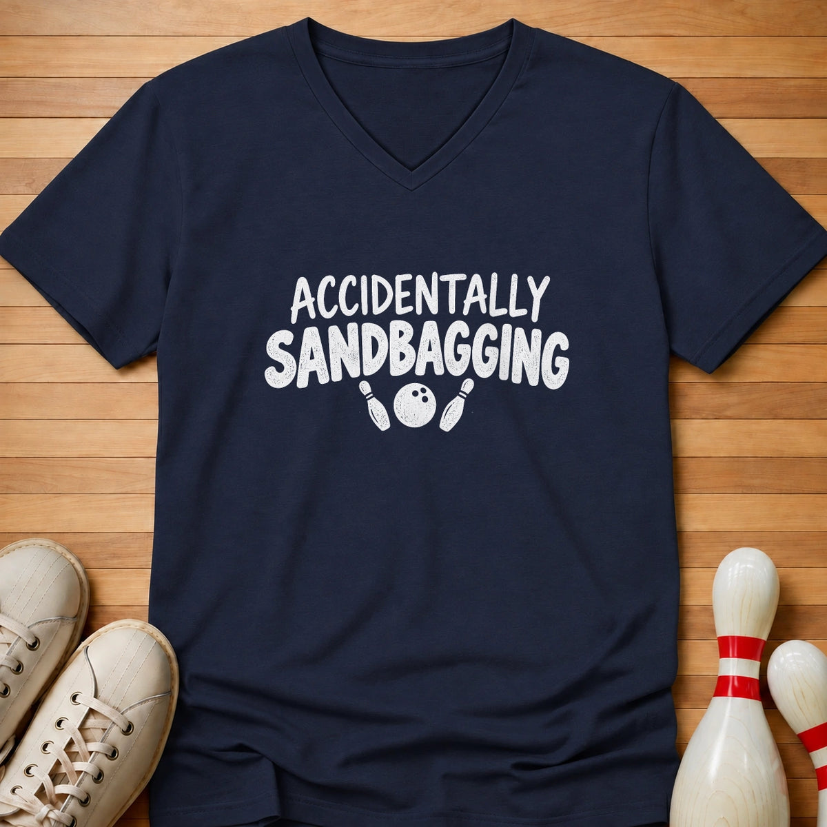 Accidentally Sandbagging Women's V-Neck