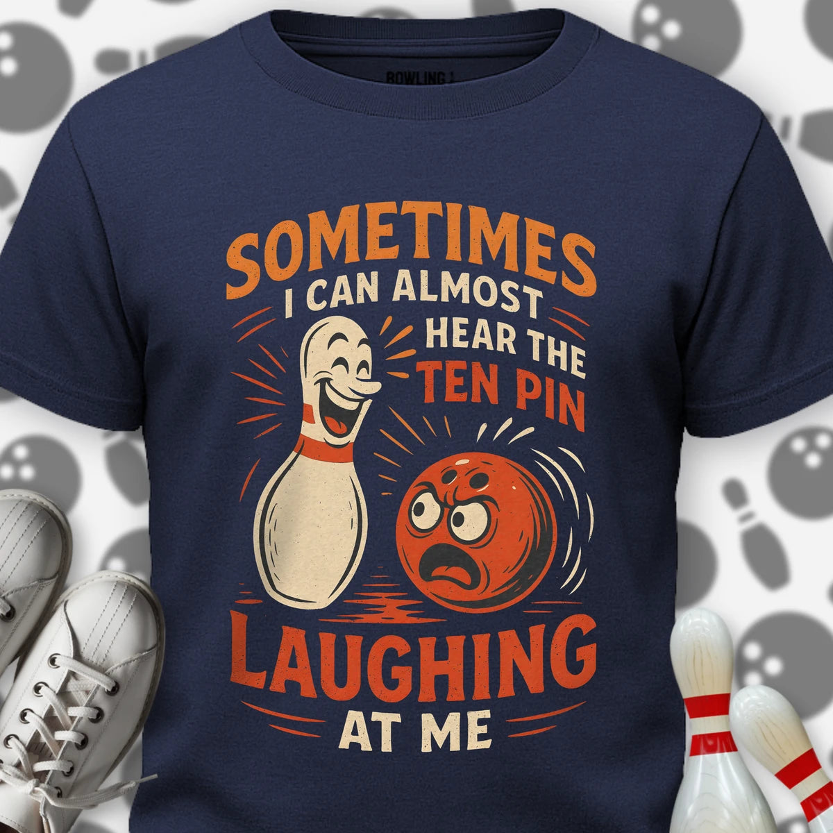 Laughing At Me Retro T-Shirt