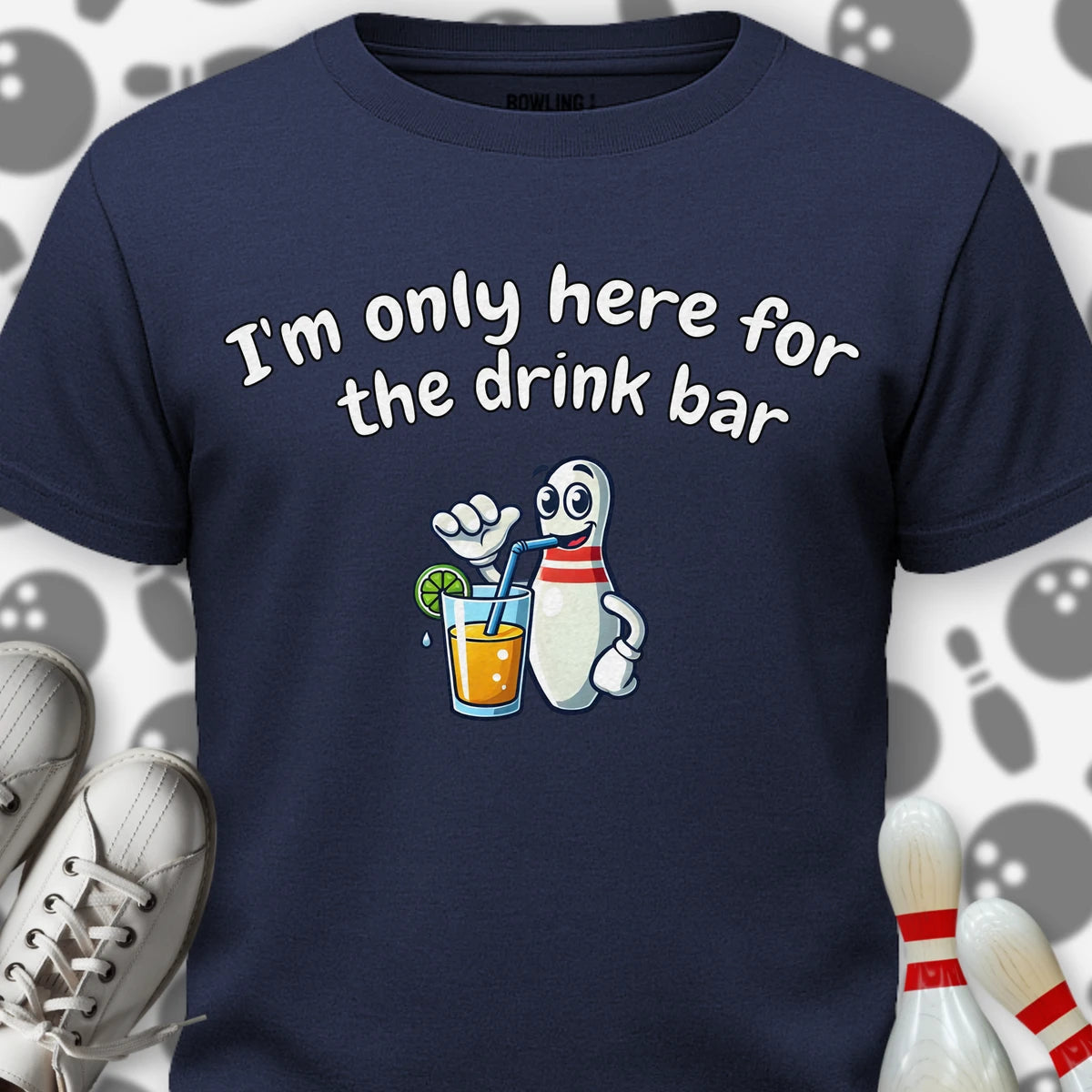 Drink Bar Pin T-Shirt