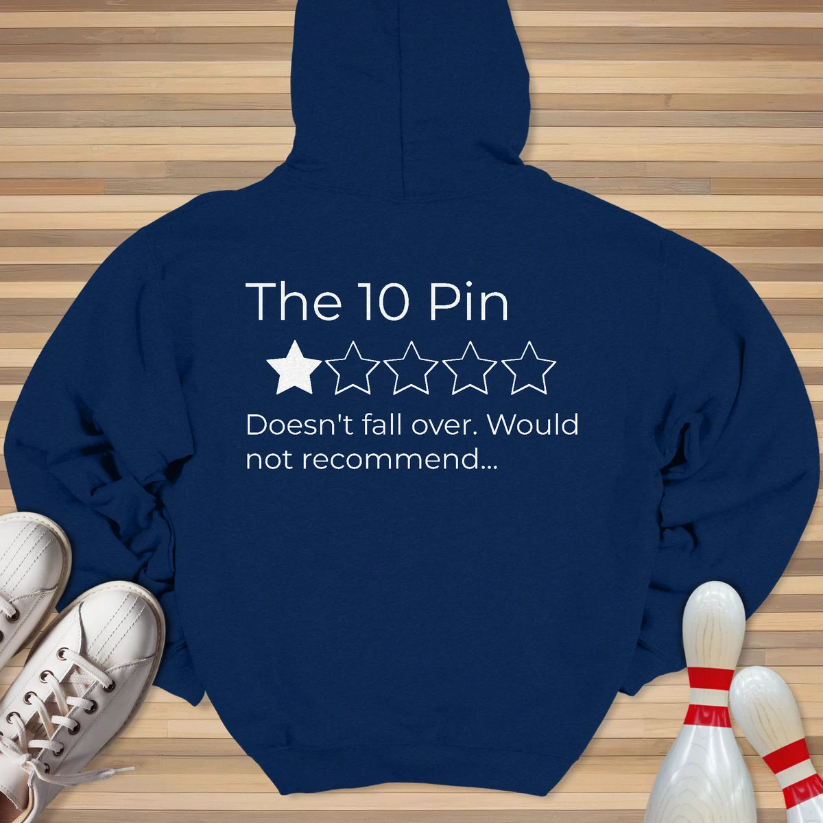 10 Pin 1 Star Hoodie