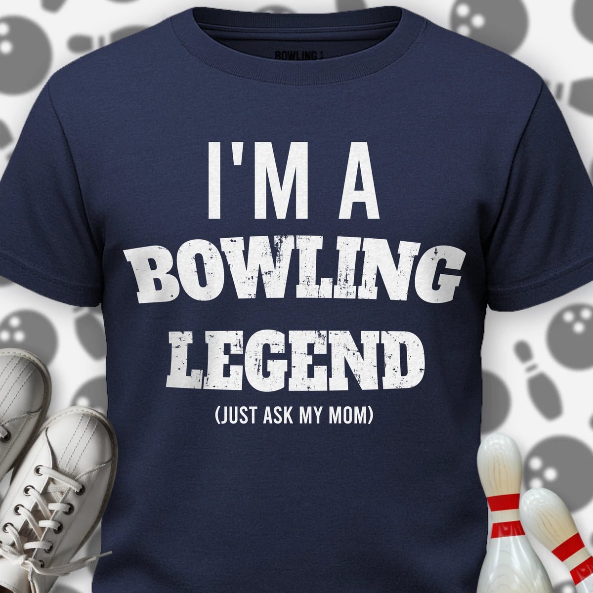 Mom's Bowling Legend T-Shirt