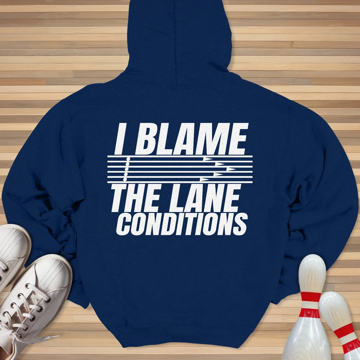 Blame Lane Conditions Hoodie
