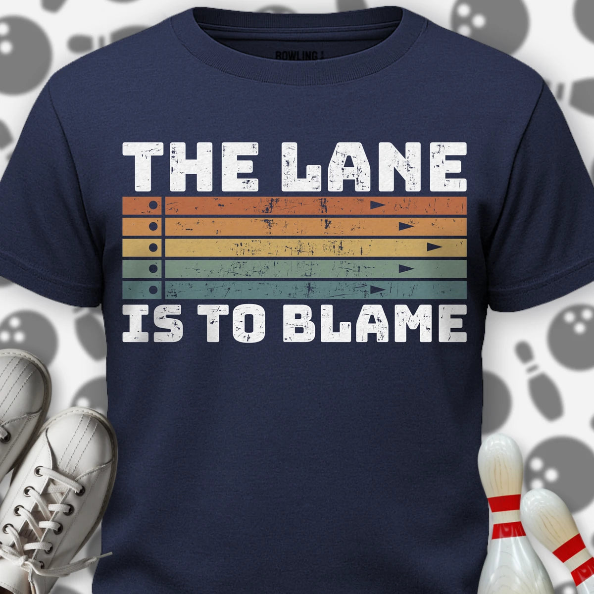 Lane Blame Retro Sunrise T-Shirt