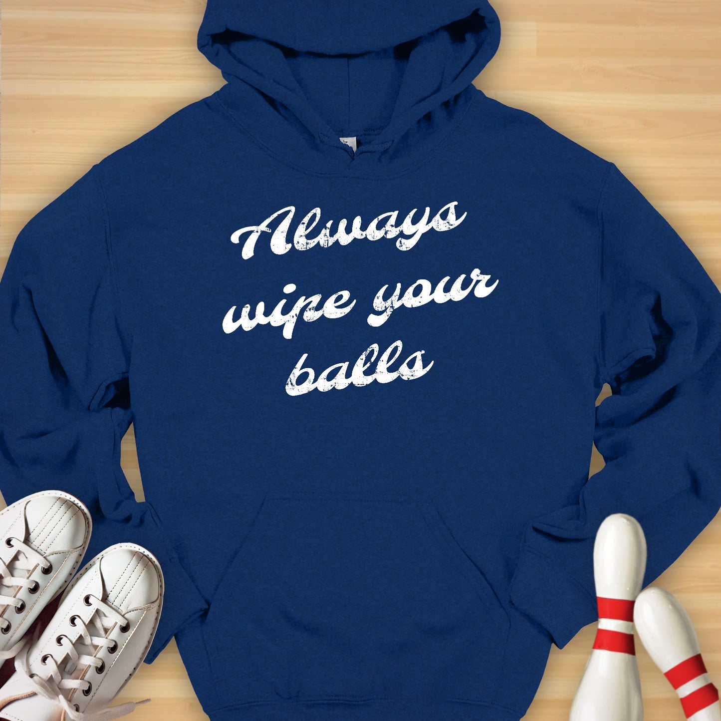Always Wipe Retro Hoodie
