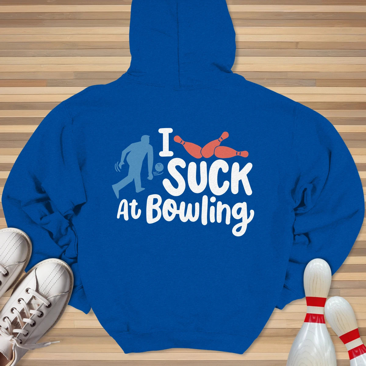 Suck At Bowling Hoodie