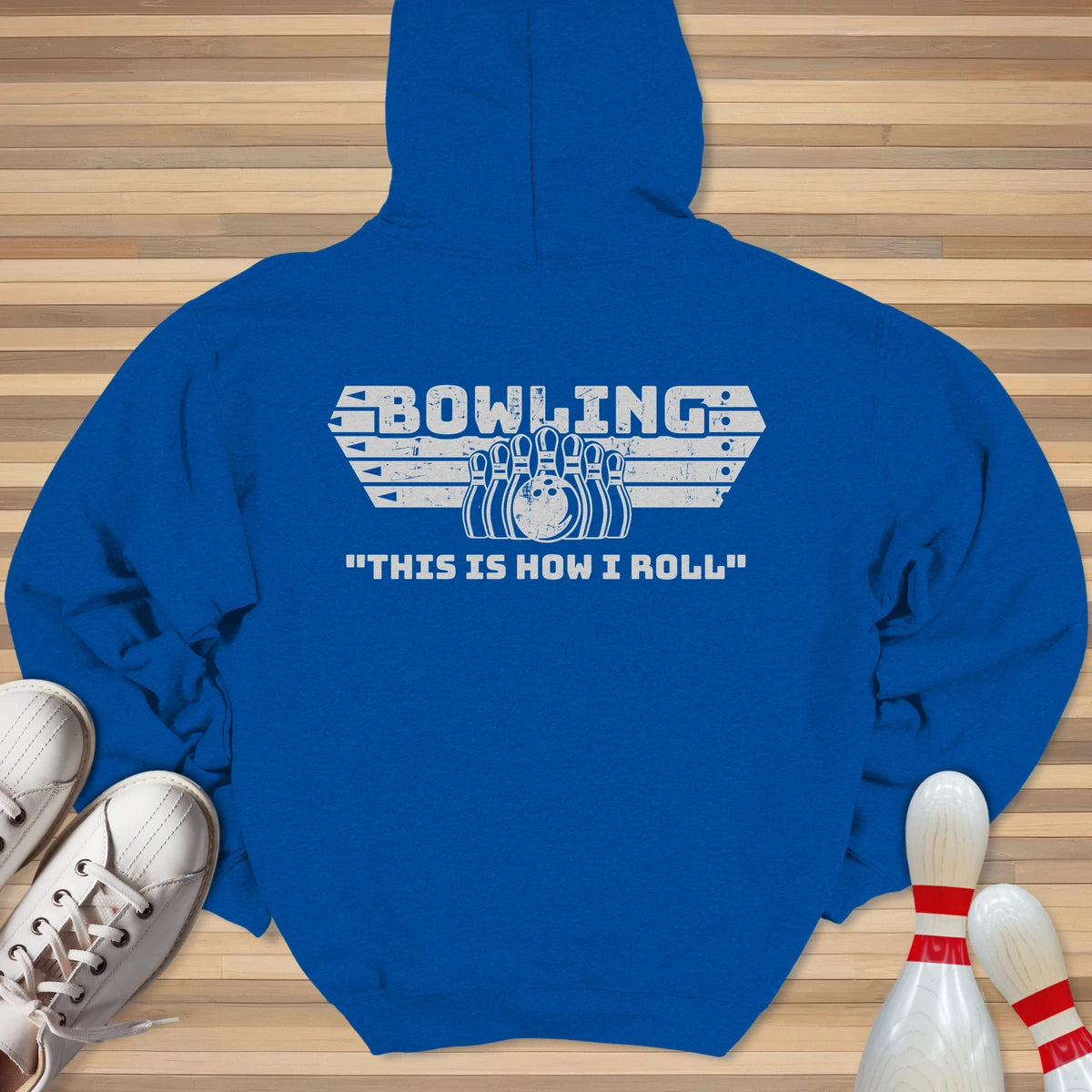 Bowling How I Roll Hoodie