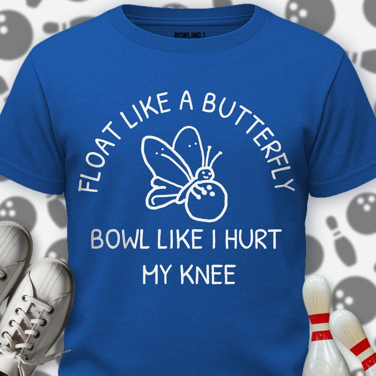Like I Hurt My Knee Cartoon T-Shirt