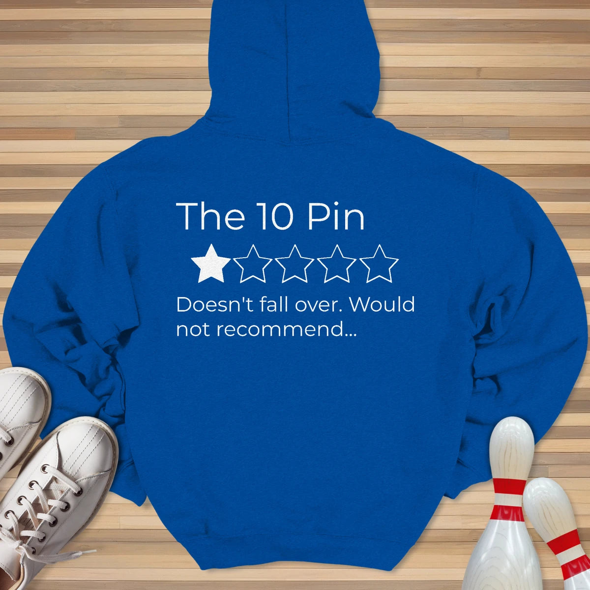 10 Pin 1 Star Hoodie
