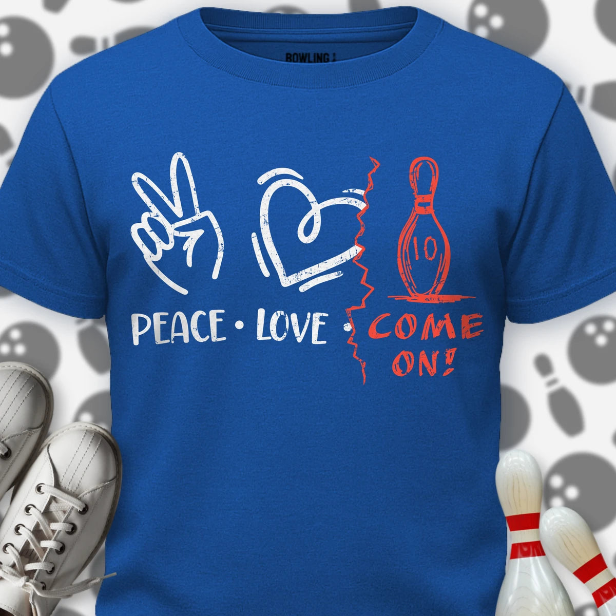 Peace Love Come On T-Shirt