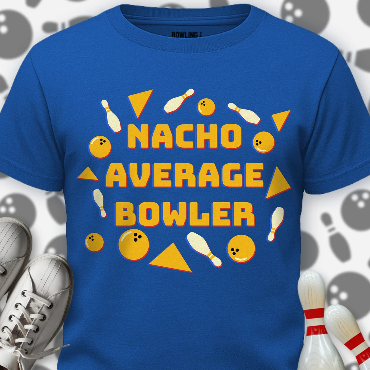 Nacho Average Bowler T-Shirt