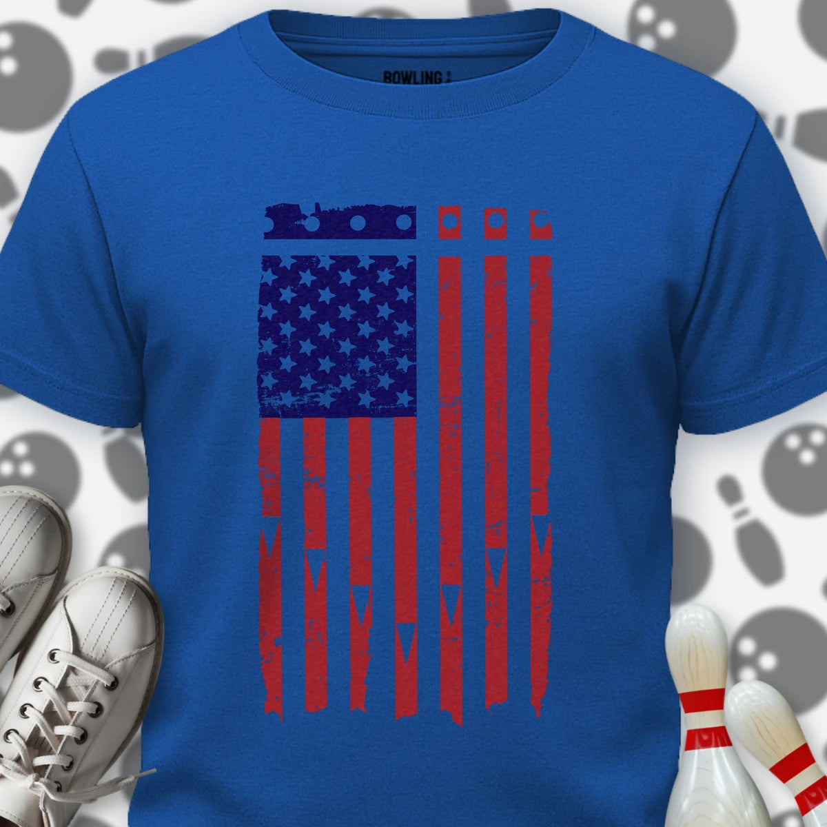 See Through Lane Flag T-Shirt