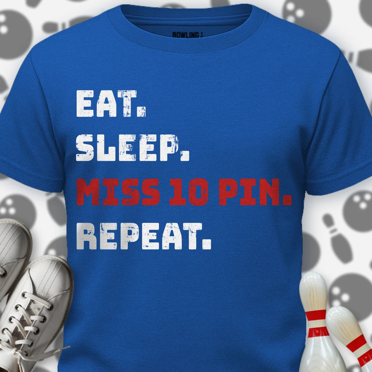 Miss 10 Pin Repeat T-Shirt